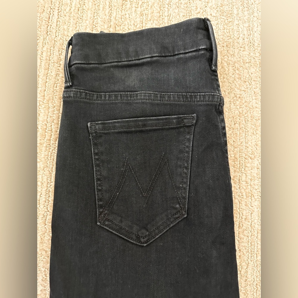 MOTHER mid rise skinny jeans